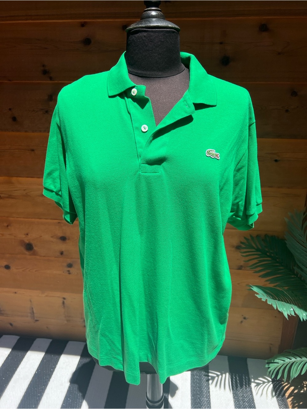 Lacoste Bright Green Short-Sleeve Polo